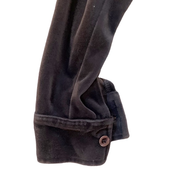 Cotton Ginny S Vintage velour button down collar cuff Friends grunge Y2K boho - Picture 6 of 7